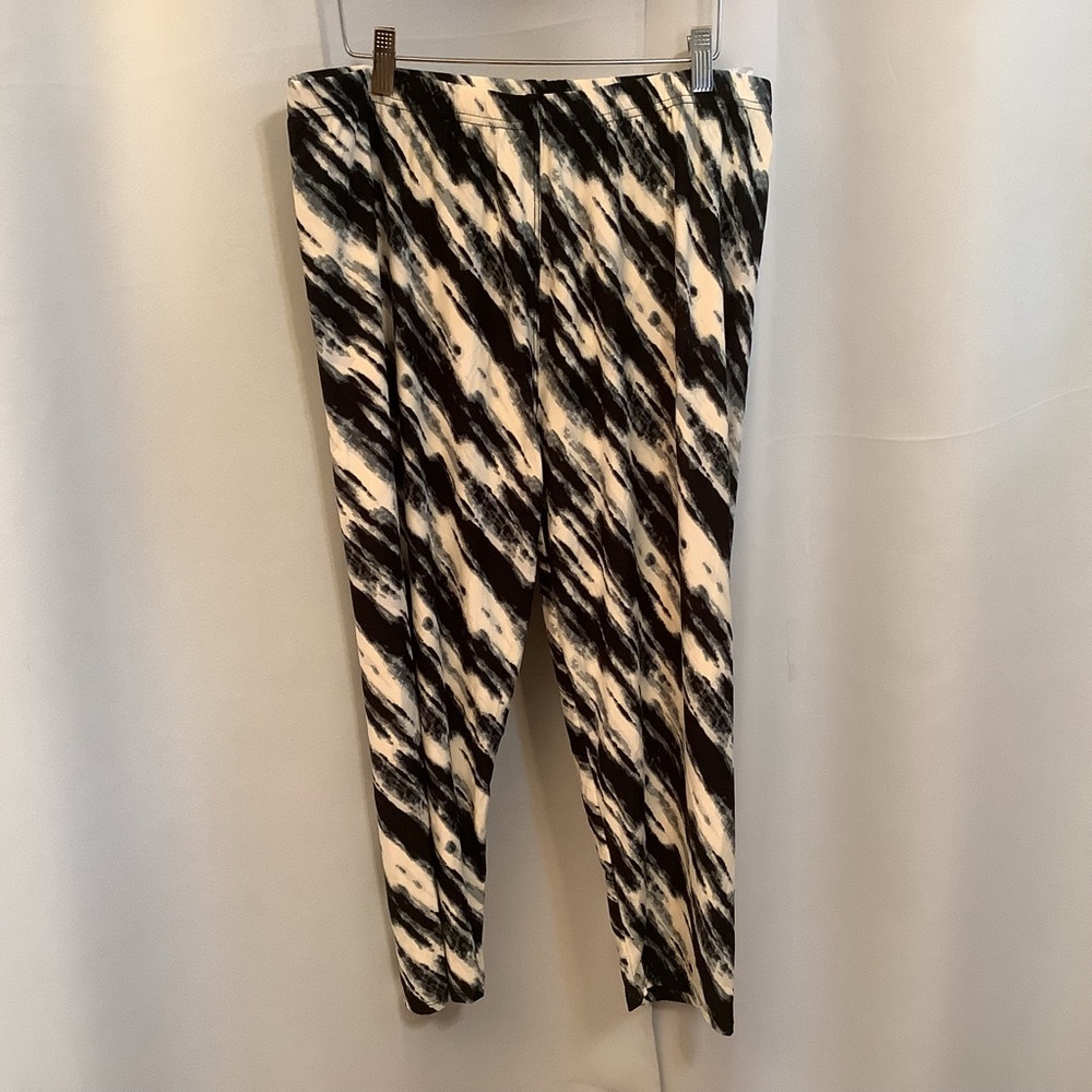 Leggings Capris Cropped Women’s Extra Plus/Curvy 3X-5X Elastic Waistband